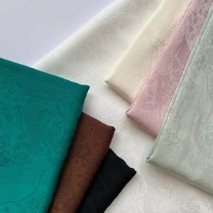 폴리에스터 자카드 패브릭 필라멘트 염색 고급 96% 폴리에스터 4% 스판덱스 중국 풍경 조용한 봉우리 #3006 - Product Image 5