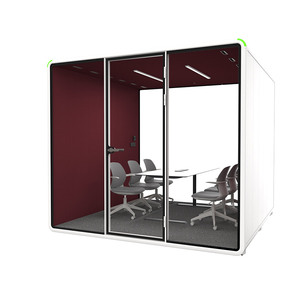 Cabina Insonorizada Profesional para Estudio, Sala de Reuniones, Cabina Acústica Insonorizada para 6 Personas, Cabina de Grabación para Oficina - Product Image 5