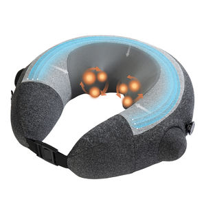 Portable électrique Shiatsu chauffage masseur oreiller infrarouge cervical épaule <span class=keywords><strong>dos</strong></span> pour voyage <span class=keywords><strong>coussin</strong></span> de Massage gonflable - Product Image 2