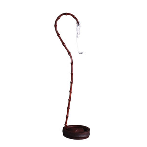 Bamboo Dragon Head Hanging Incense Burner Handmade For Religious Use With Lacquer Finish - Product Image 4