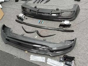 LD estilo fibra de carbono labio delantero difusor trasero tubo de escape alerón trasero para <span class=keywords><strong>mercedes</strong></span>-benz <span class=keywords><strong>GLS</strong></span> <span class=keywords><strong>Maybach</strong></span> 2020-2022 - Product Image 2