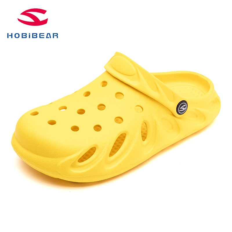 Hobibear Clogs Kids Lightweight Breathable Slip-On Sneaker Garden Clog Slippers Beach Sandals Water Shoes