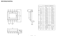 Hi512DS ESSOP10 Décodeur DMX512 Différentiel Parallèle à Courant Constant