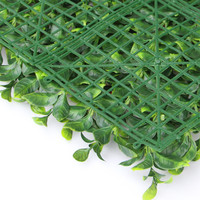 Mur végétal artificiel en plastique Longstar Gardenia Leaf Lawn, décoration murale extérieure, projet de verdure, murs végétaux