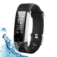 <strong>Best</strong> <strong>Selling</strong> 115 PLUS Smartwatch GPS Tracker Sleep Tracker <strong>Fitness</strong> Sport <strong>Watch</strong> <strong>for</strong> Android IOS Square