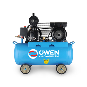 Owen Thân Thiện Với Môi 50L Giá Rẻ Belt Driven Máy Nén Khí 1Hp Mini 50 <span class=keywords><strong>L</strong></span>ít Máy Nén Khí - Product Image 1