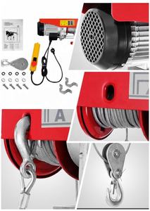 Veiligste 0.2 0.5 <span class=keywords><strong>1</strong></span> <span class=keywords><strong>Ton</strong></span> Pa <span class=keywords><strong>Mini</strong></span> Elektrische Takel <span class=keywords><strong>Trolley</strong></span> Voor Oem Beste Prijs - Product Image 5