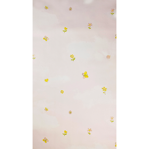Papel Tapiz con Patrón <span class=keywords><strong>de</strong></span> Insectos y Plantas Rosas para Dormitorio, Habitación <span class=keywords><strong>de</strong></span> <span class=keywords><strong>Niñas</strong></span>, Sala <span class=keywords><strong>de</strong></span> Juegos, Fondo Infantil - Product Image 3