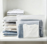 Bolsas de Plástico PE Transparentes Reutilizables con Cierre y Impresión en Huecograbado para Empaque de Ropa