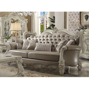 مجموعة أريكة الأثاث عالية الجودة أثاث المنزل المعيشة مجموعات أثاث غرف فاخرة مجموعة كنب خشبي - Product Image 5