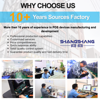 Terminal de paiement tout-en-un pour caisse enregistreuse, terminal de vente, caisse de magasin, système de caisse de supermarché
