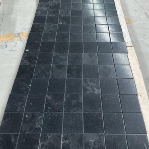 Dalles de pavage en pierre naturelle grise Blacklime de qualité supérieure, motif aléatoire, épaisseur importante, coupées à la main, résistantes à l'eau, durables, pour revêtement de sol de villa - Product Image 4