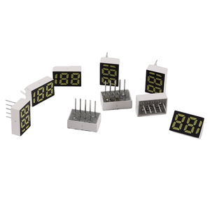 Afficheur LED blanc série 188, 0,25 pouce, 2,5 chiffres, 5 broches, une seule rangée, pour affichage du pourcentage/niveau de batterie - Product Image 4