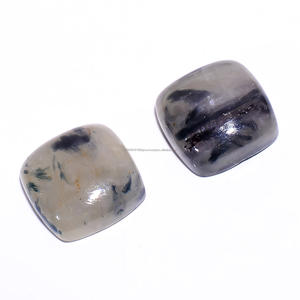 เบาะซิลลิมาไนต์ธรรมชาติที่มีสไตล์อัญมณีหลวมสำหรับทำเครื่องประดับแบบ DIY ขนาด16x16x7มม. 34.65กะรัตประมาณ - Product Image 1