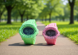 Orologio digitale sportivo S Sports 38mm WR 50M Cinturino in silicone stile sportivo unisex - Product Image 2