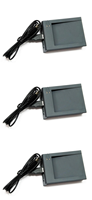 Lecteur RFID USB YIAN HT108R ABS, fréquence 125 kHz, protocole ISO 117815, distance de lecture 5-6 m