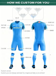 2026 Argentinië hoogwaardige materialen ademende snel drogende officiële voetbalclub shirtsets met geautomatiseerd snijden nieuwe editie - Product Image 6