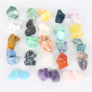Großhandel hochwertiger natürlicher Kristall-Rohstein verschiedene Arten von Kristall-Rohstein