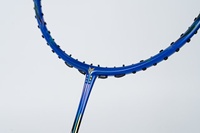 Raquette LINGMEI X90 entièrement en carbone graphite, raquette de badminton professionnelle haut de gamme, raquettes bleues