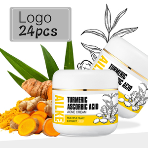 AILKE Etiqueta Privada eliminación de pápulas antiacné cúrcuma cara orgánica mejor crema antienvejecimiento para mujeres - Product Image 2