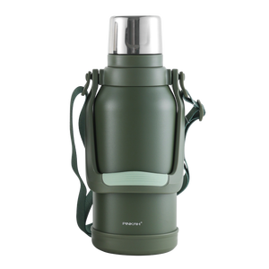 PINKAH-Bouteille thermos sous vide en acier inoxydable de grande capacité de 57oz/1700ml avec gobelet à partager pour un <span class=keywords><strong>voyage</strong></span> d'une journée - Product Image 3