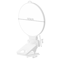 Lampu Video LED Selfie Ring Light Portabel Mini Tahan Lama Praktis untuk Fotografi dan Ponsel