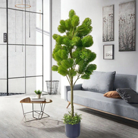Meilleure Vente : Arbre Décoratif Artificiel d'Intérieur de 90 cm, Haute Qualité, Durable, Écologique, Feuilles en PE, Idéal Anniversaire