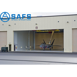 Struttura a traliccio in acciaio per hangar industriale aeronautico per impianti aeronautici - Product Image 1