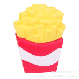 Pu Fries <b>Squishy</b> Toy 5-7 Years Unisex Fidget Stress Relief Toy - Product Image 4