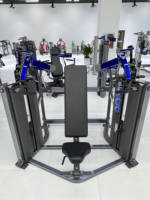 Máquina de Press de Hombros MTS de Hammer Strength para Gimnasio Comercial, Equipo de Fitness para Fisicoculturismo y Ejercicio de Hombros