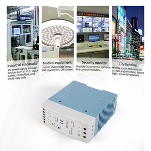 MDR-60-24 Chất lượng cao ngành công nghiệp Adapter hiển thị kỹ thuật số hướng dẫn Din Rail cung cấp điện - Product Image 5
