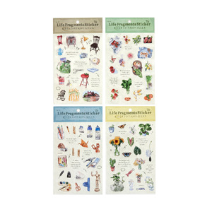 1 foglio per confezione, serie Snippets of Life, adesivi botanici di ispirazione vintage per bullet journal. - Product Image 5