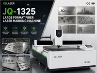 Machine de gravure laser CNC grand format JQLASER 1325 à fibre optique MOPA pour le marquage par épissure sur grande surface