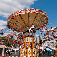 Manège Chaise Volante, Type Chaise Volante, Manège Chaise Volante Pivotante, Jeu de Parc, Manèges Chaise Volante