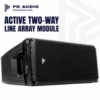 Système de sonorisation Line Array étanche HDL30-A, système de sonorisation alimenté, sonorisation DJ, scène, centre audio professionnel, enceintes Line Array