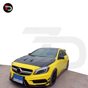 Capot en fibre de carbone pour classe A A45 W176 A180 A200 A450 <span class=keywords><strong>A250</strong></span>, 2012 — 2016 - Product Image 1