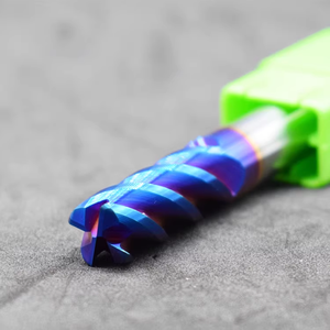 OEM 4-Flute Tungsten Steel <strong>End</strong> <strong>Mill</strong> Cutter Rigid 65 Hardness CNC Controlled 10mm Shank Diameters 10mm Coated Shank ODM - Product Image 5