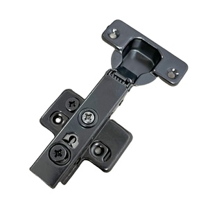 Iron 3D Adjustable Soft Close Hydraulic Cabinet Concealed Furniture Hinge for Home Office & Bedroom Modern Design - Product Image 1