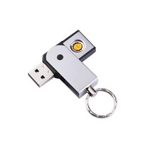 Porte-clés électronique personnalisé avec logo, mignon, avec briquet coupe-vent - Vente en gros