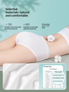 <span class=keywords><strong>Ropa</strong></span> <span class=keywords><strong>Interior</strong></span> Desechable Tipo Bikini <span class=keywords><strong>para</strong></span> Mujer y <span class=keywords><strong>Hombre</strong></span>, de Algodón Puro, Estéril, <span class=keywords><strong>para</strong></span> Viaje, Uso Médico, Empaque Individual, Talla Grande, Cintura Alta - Product Image 2