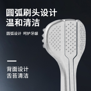 Brosse à dents à trois têtes à poils doux de qualité supérieure pour adultes, nettoyage manuel, protection des gencives, soins dentaires de haute qualité - Product Image 5