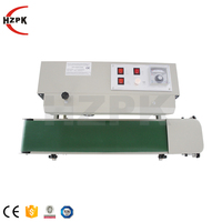 HZPK FR-900 Chine Machines d'emballage automatiques pour aliments, thé, sachets en plastique, feuille d'aluminium, thermoscellage continu, prix