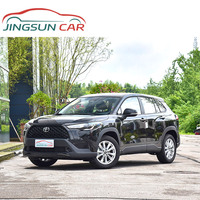 SUV Toyota Corolla Cross de 5 Puertas y 5 Asientos a Gasolina con Techo Solar Eléctrico de China Bien Recibido