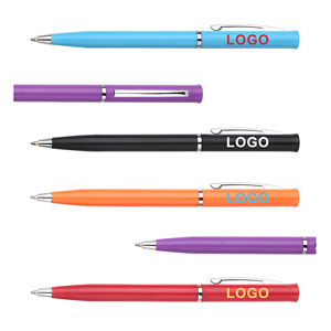 Best Selling Multi-Color Rotated Plastic Ballpoint <b>Pen</b> with Custom Logo Printed Manufacturers Advertising for Stationery Gift - Product Image 2