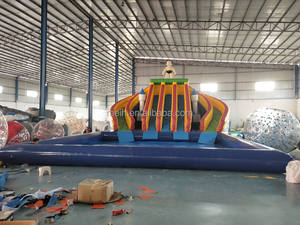 นีโอชาสระสไลเดอร์เป่าลมวัสดุพีวีซีสำหรับเด็กผู้ใหญ่อุปกรณ์เป่าลมวัสดุ CE - Product Image 2