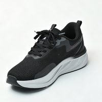 Chaussures de course respirantes antidérapantes pour hommes, grande taille, doublure en mesh, baskets de sport d'extérieur