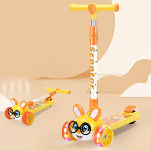 2023 l'ultimo design cartoon rabbit scooter per bambini 2-10 anni i neonati maschi e femmine possono sedersi e cavalcare coasting 3 in 1 - Product Image 6