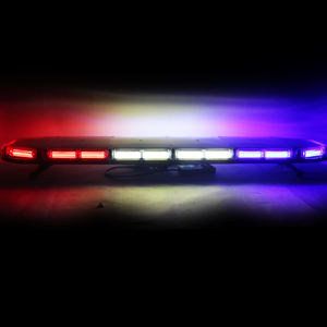 ไฟเตือนแบบแถบ LED COB สีแดง ขาว น้ำเงิน ขนาด 88W 129 ซม. 51 นิ้ว พร้อมไฟส่องข้างและไฟส่องพื้น - Product Image 3