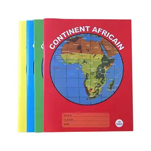 Cheap and Wholesale Exercise Book Journal Custom African Continent School Stationery Notebook Bulk Supply