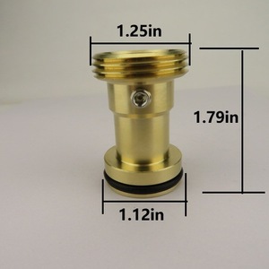 Rp33794 Bathtub Nozzle Adapter Single Outlet Copper Wall Mounting Sliding Diverters Faucet Replacement Kit - Product Image 4